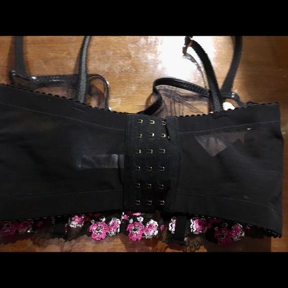 NWT Agent Provocateur Ivy Bra Bustier Longline 36D - Picture 7 of 8